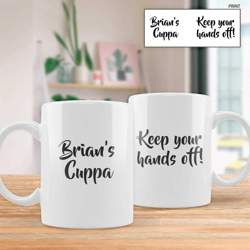 Any 2 texts - Personalised Mug