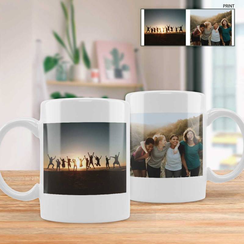 Any 2 Photos - Personalised Mug