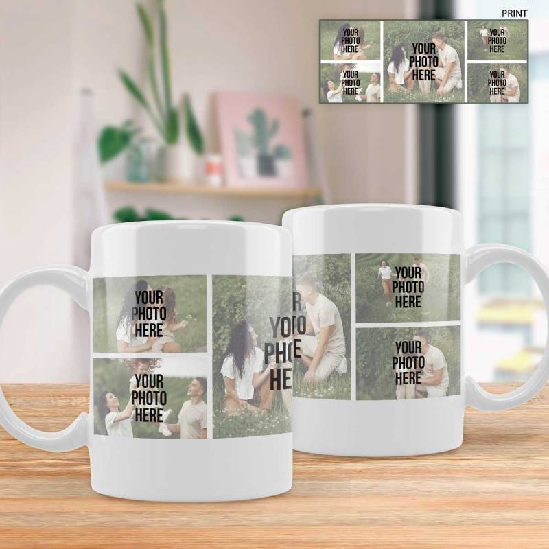 Photo Collage - Personalised Mug