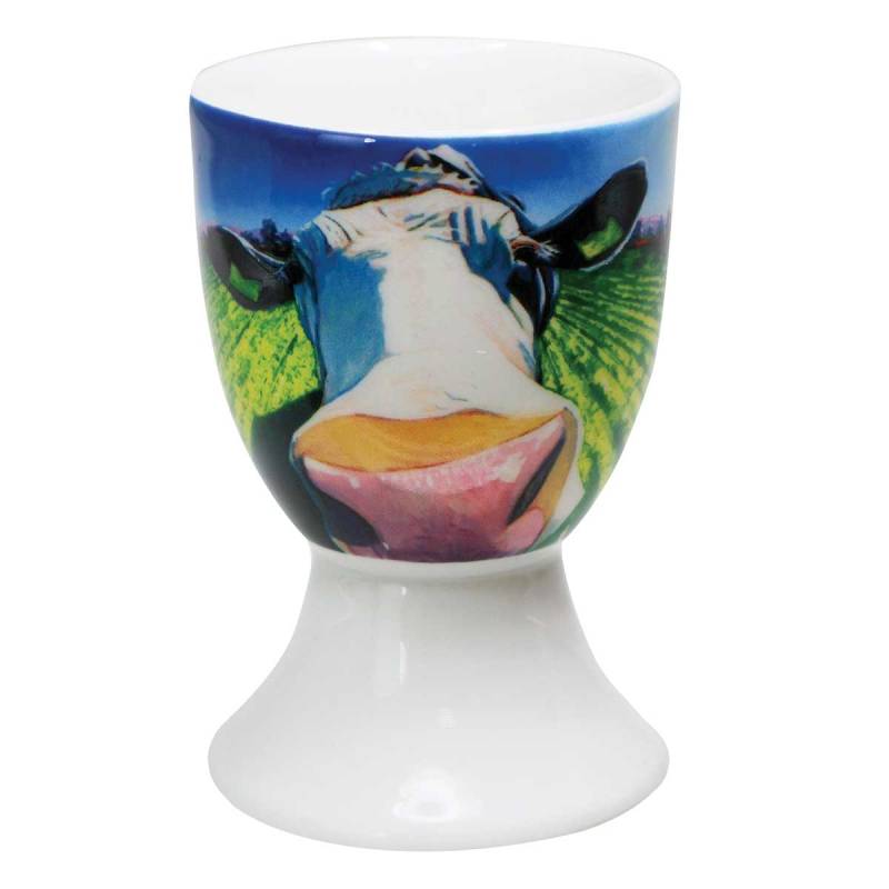 Eoin O'Connor Set of 4 Cow Egg Cup Set