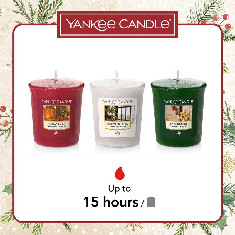 Three Votive Candle Gift Set from Yankee Candle