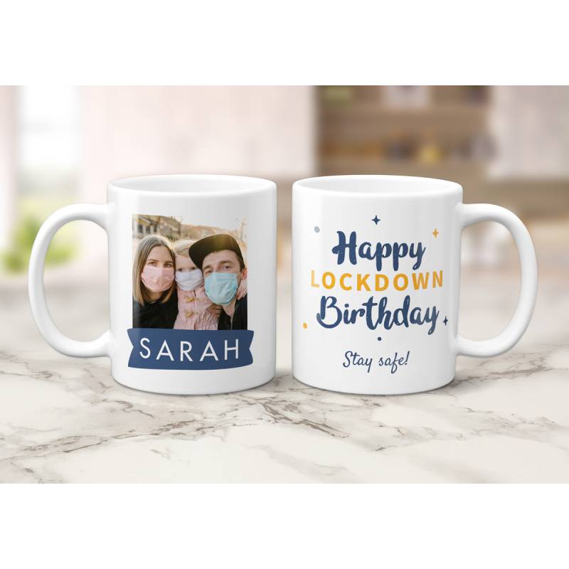 Happy Lockdown Birthday Personalised Mug 381 269 gifts .ie