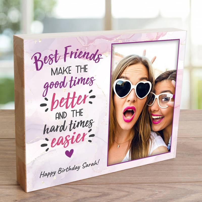 Best Friends - Wooden Photo Blocks