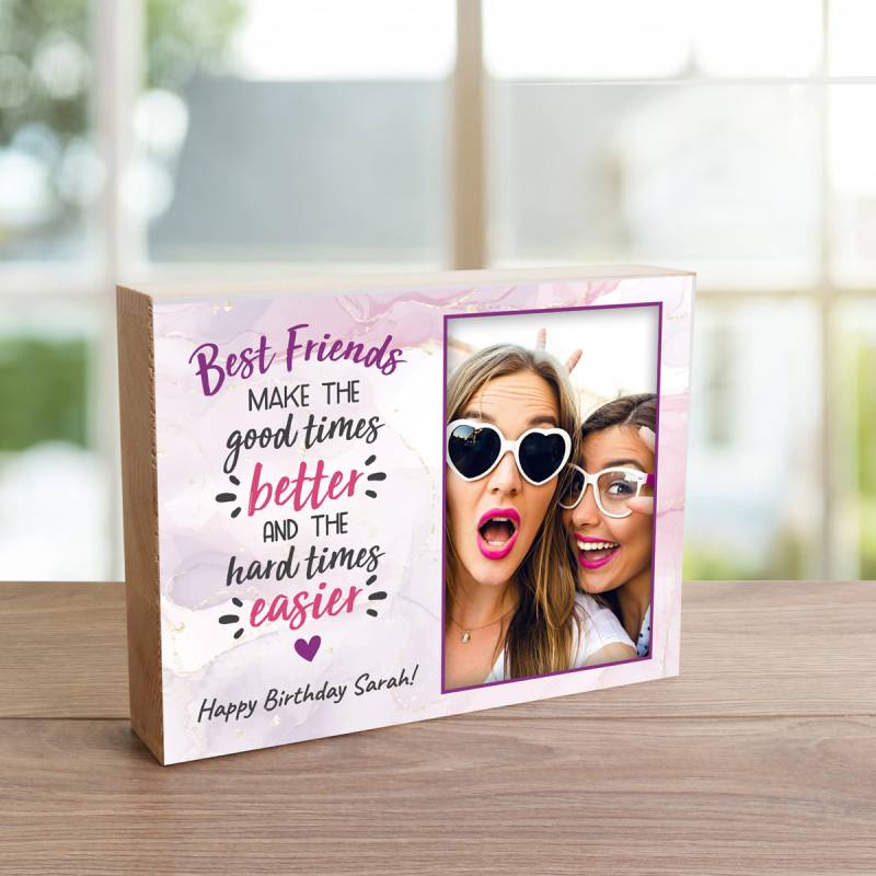 Best Friends - Wooden Photo Blocks