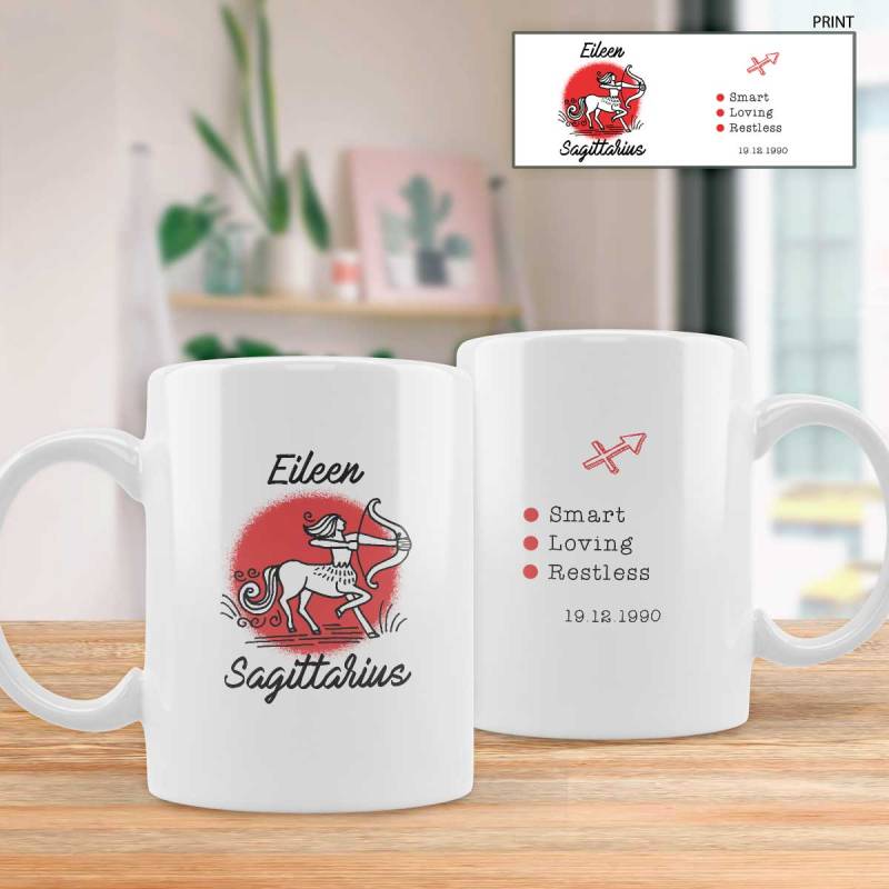 Zodiac Personality - Personalised Mug