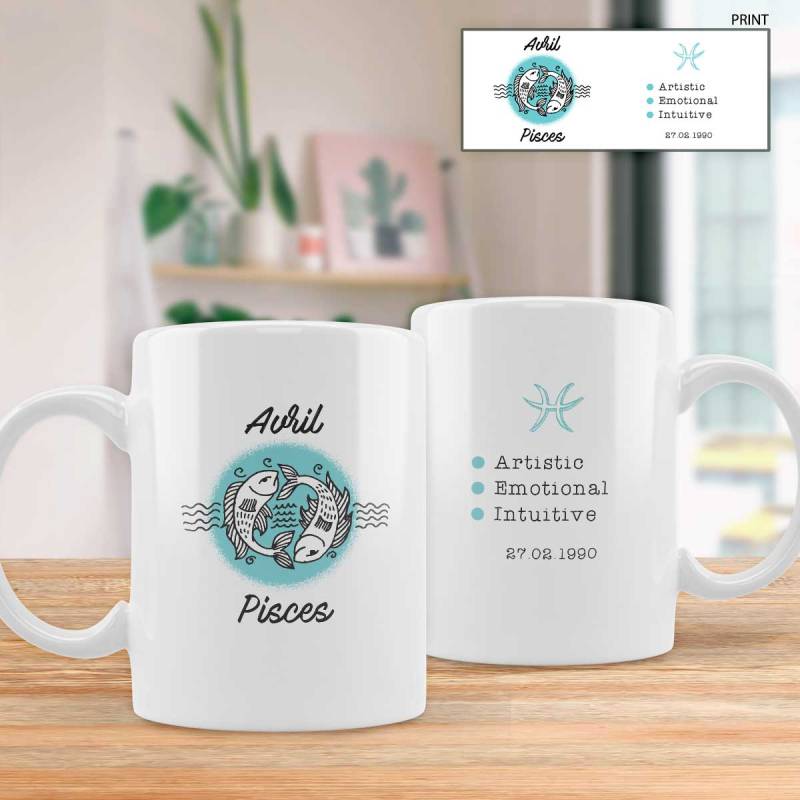 Zodiac Personality - Personalised Mug