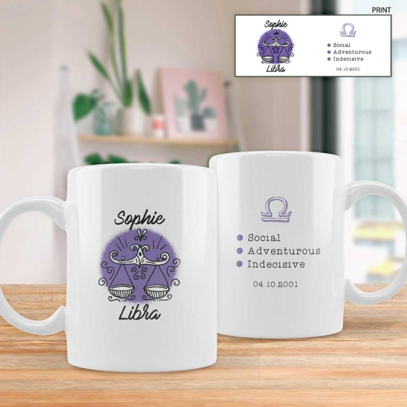 Zodiac Personality - Personalised Mug