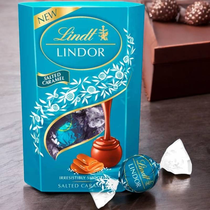 Lindt Lindor Salted Caramel Chocolate Truffles 200g