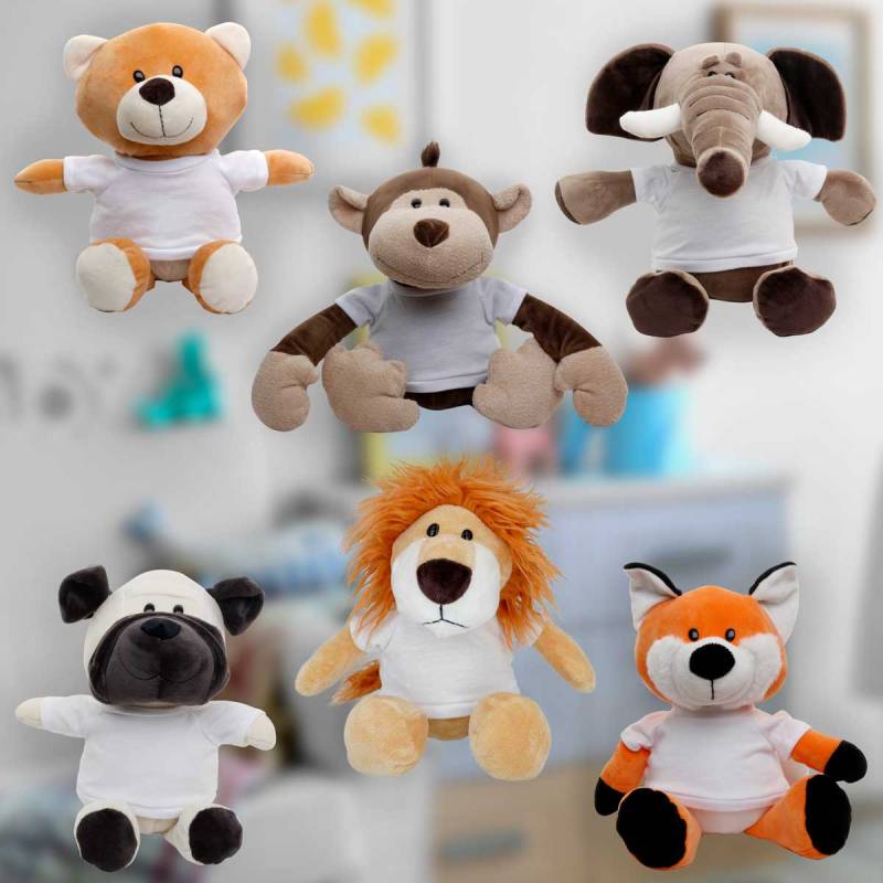 Bear Cuddles Any Message - Personalised Animal