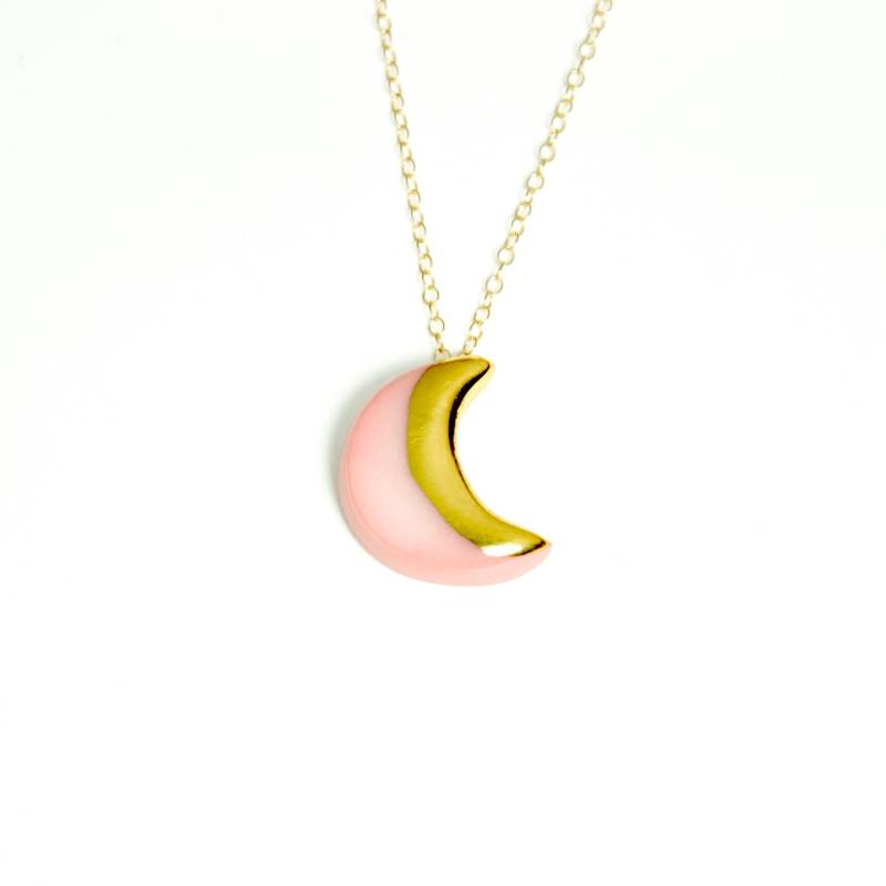 Crescent Moon Necklace from Danu