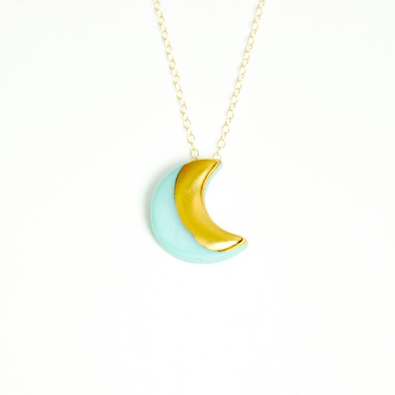 Crescent Moon Necklace from Danu