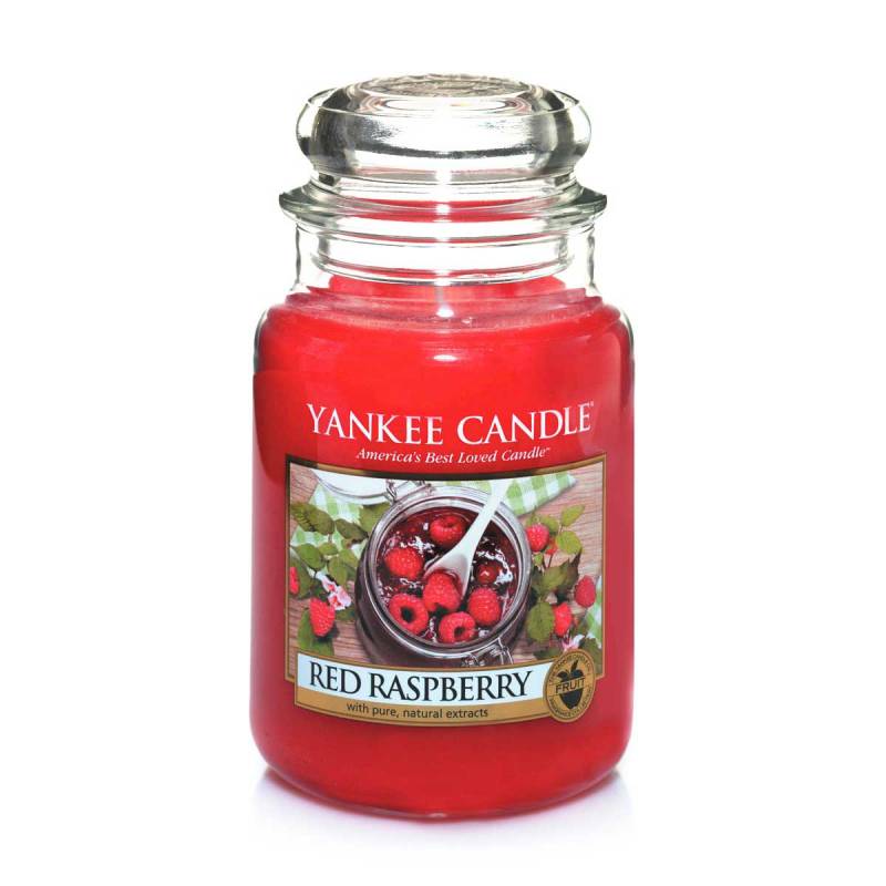 Red Raspberry Large Jar From Yankee Candle