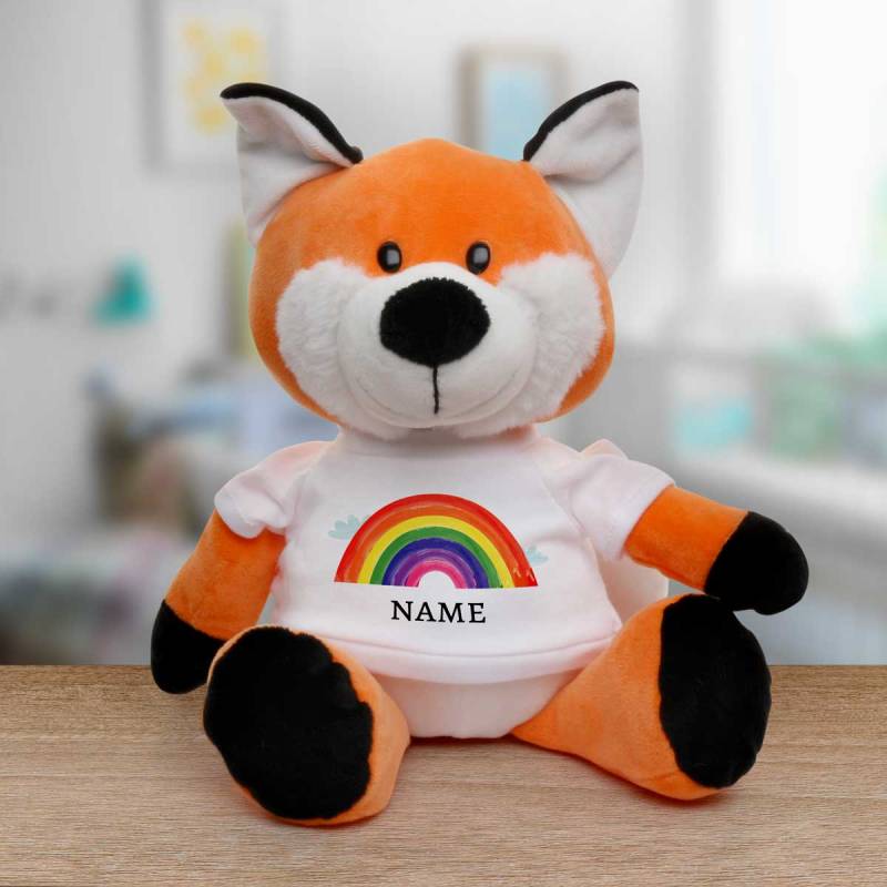 Rainbow Any Name - Personalised Animal