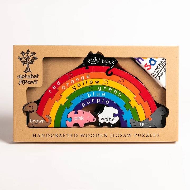 Rainbow Wooden Jigsaw Puzzle