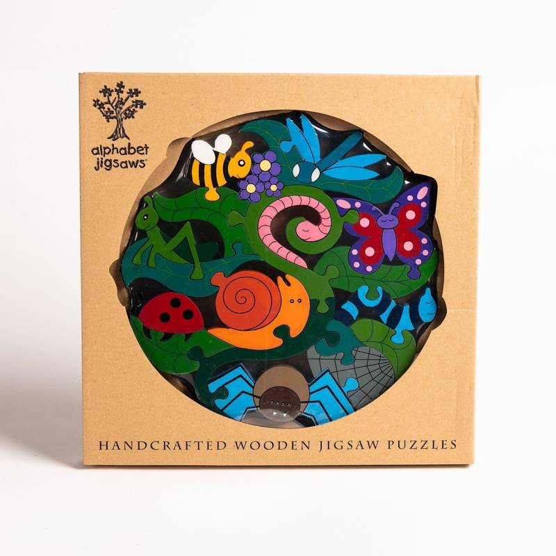 Creepy Crawlies Wooden Jigsaw Puzzle