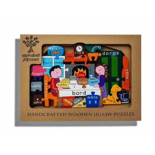 Alphabet Train Wooden Jigsaw Puzzle_DUPLICATE