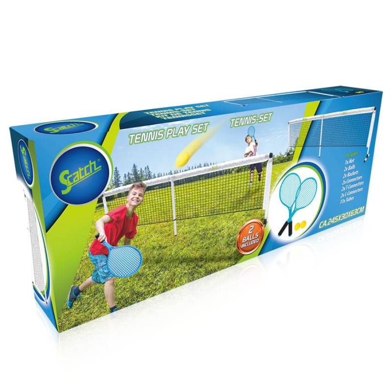 Outdoor Tennis Play Set 22-Piece