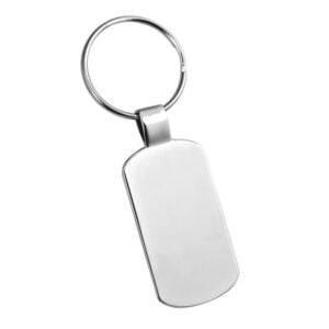 Dog Tag Keyring - Engraved