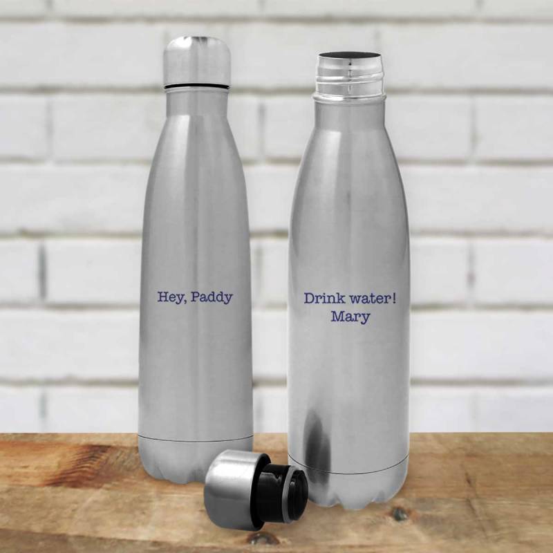 Any Message - Personalised Bottle / Flask