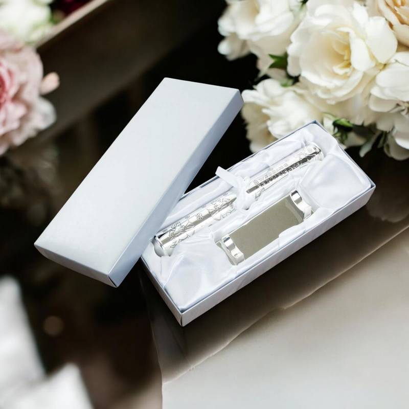 Wedding Certificate Holder - Engraved With Your Message