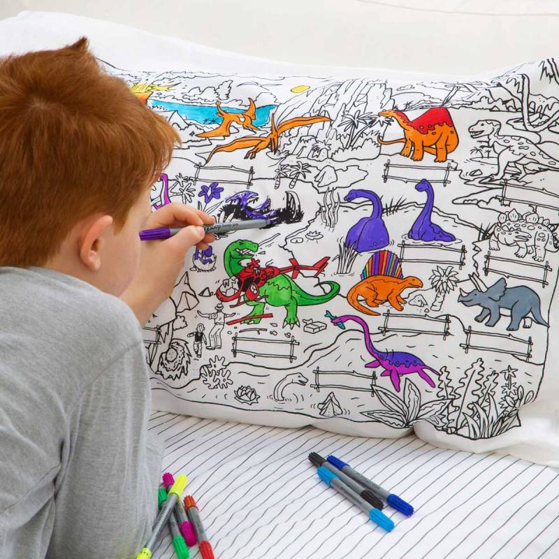 Dinosaur Pillowcase From Eat Sleep Doodle