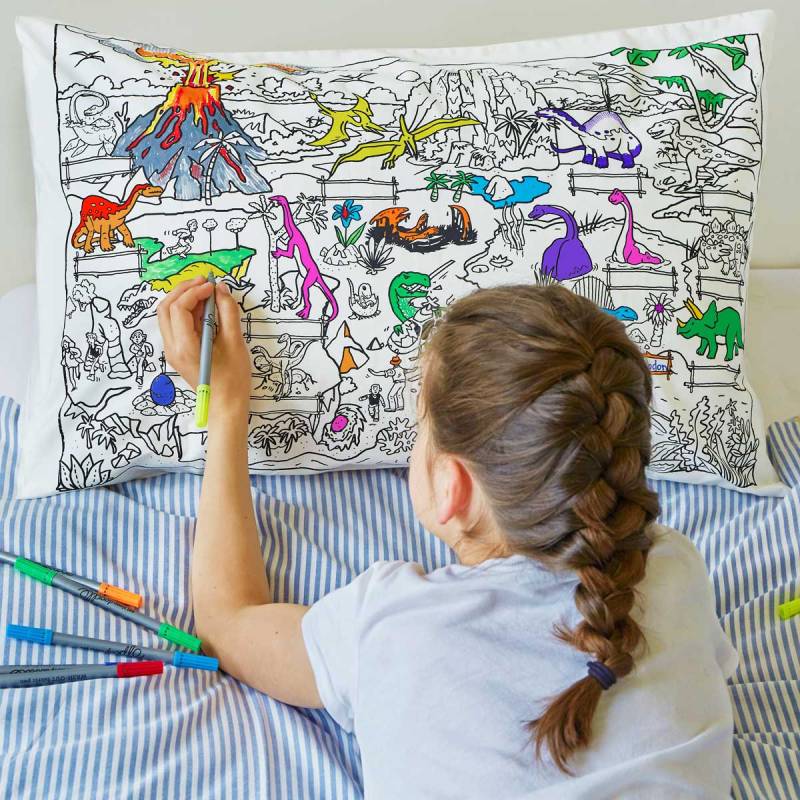 Dinosaur Pillowcase From Eat Sleep Doodle