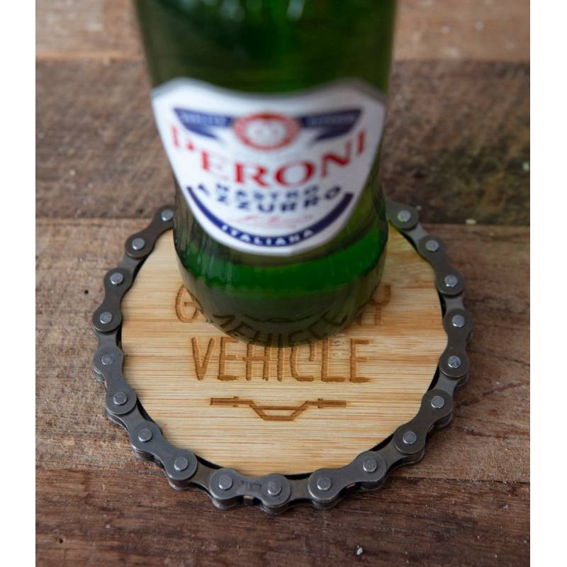 Bike Chain Coasters Set of 2 - My Getaway Vehicle