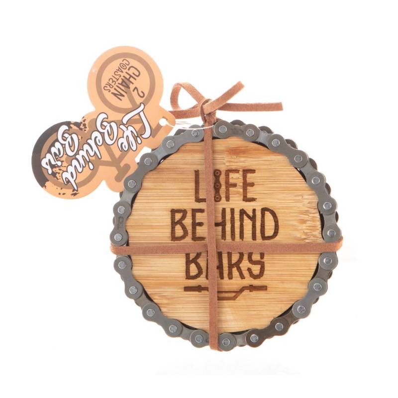 Bike Chain Coasters Set of 2 - My Getaway Vehicle