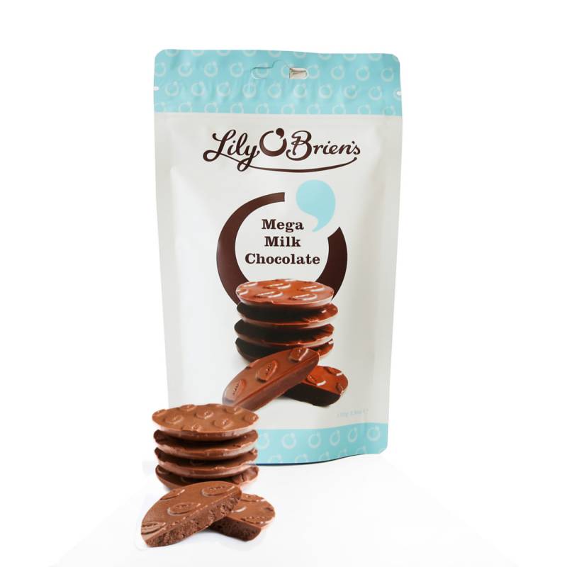 Lily O'Briens Mega Milk Chocolate Share Bag 110g