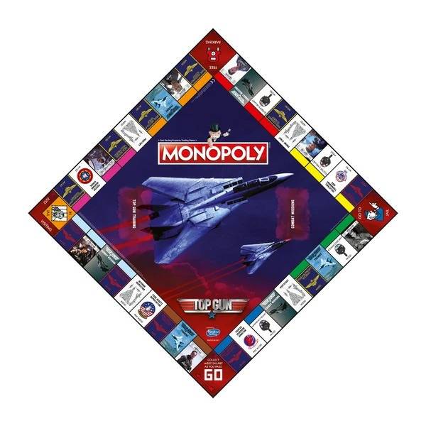 Top Gun Monopoly Board Game