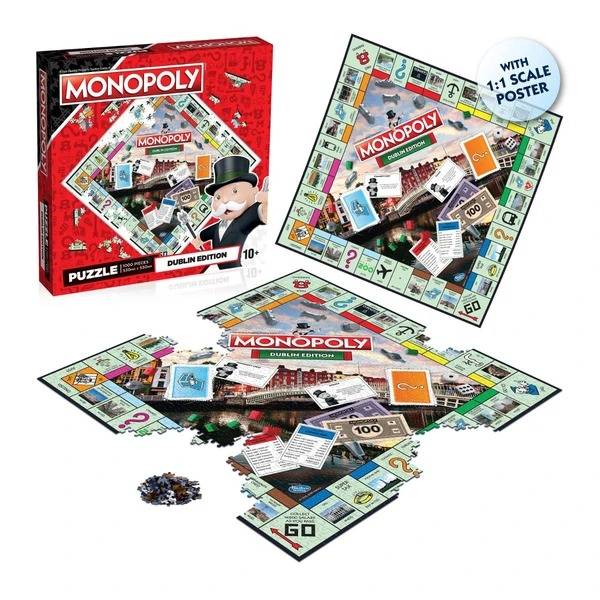 Dublin Monopoly 1000 Piece Jigsaw Puzzle