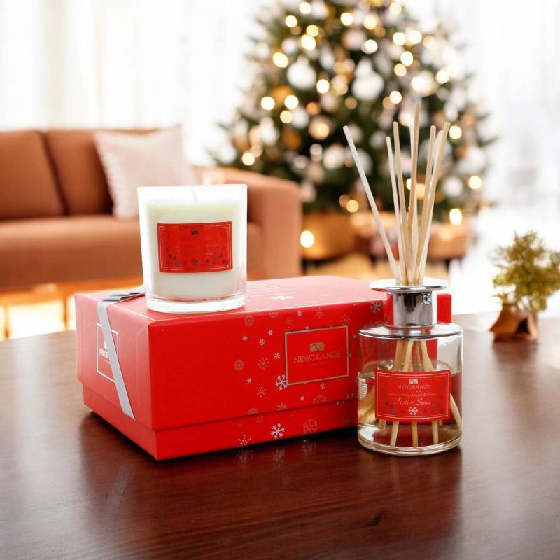 Festive Spice Candle & Diffuser Gift Set - Newgrange Living