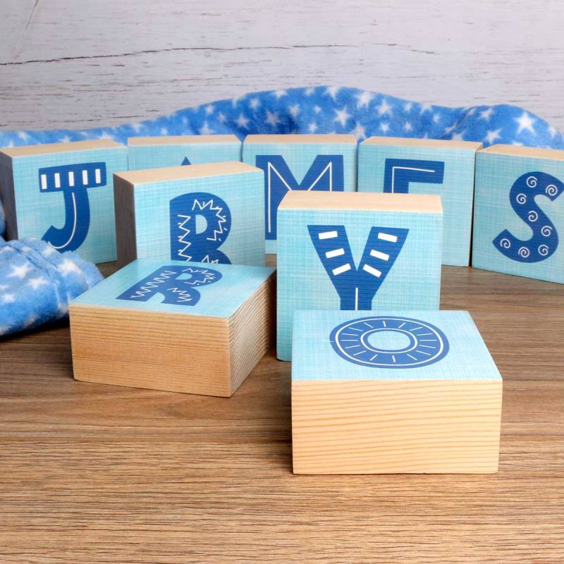 Alphabet Name Blocks