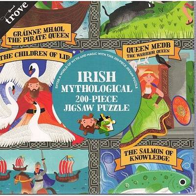 Irish Mythology Kids 200-Piece Jigsaw