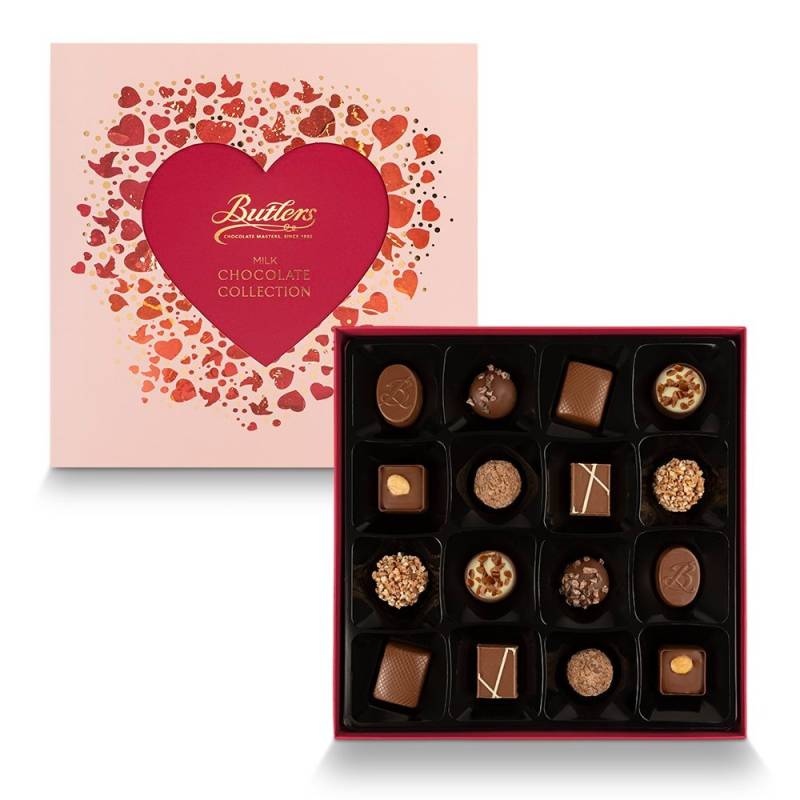 Butlers Heart Motif Truffles Box 200g