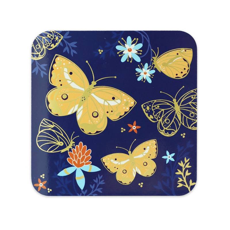 Tipperary Crysta Butterfly Coasters Set of Six