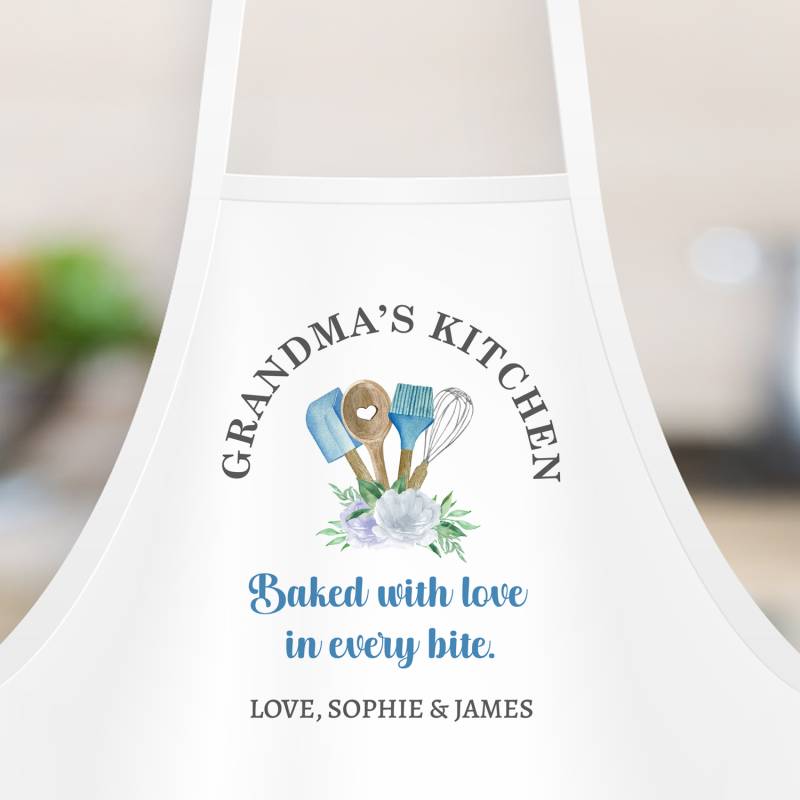 Grandma's Kitchen Personalised Apron