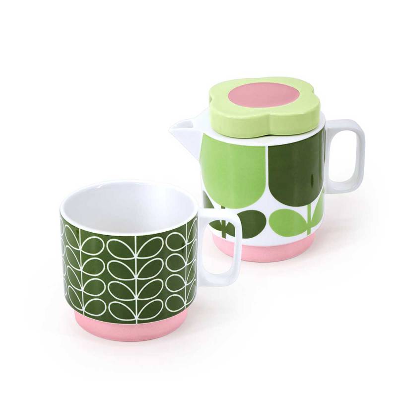 Orla Kiely Stackable Tea For One