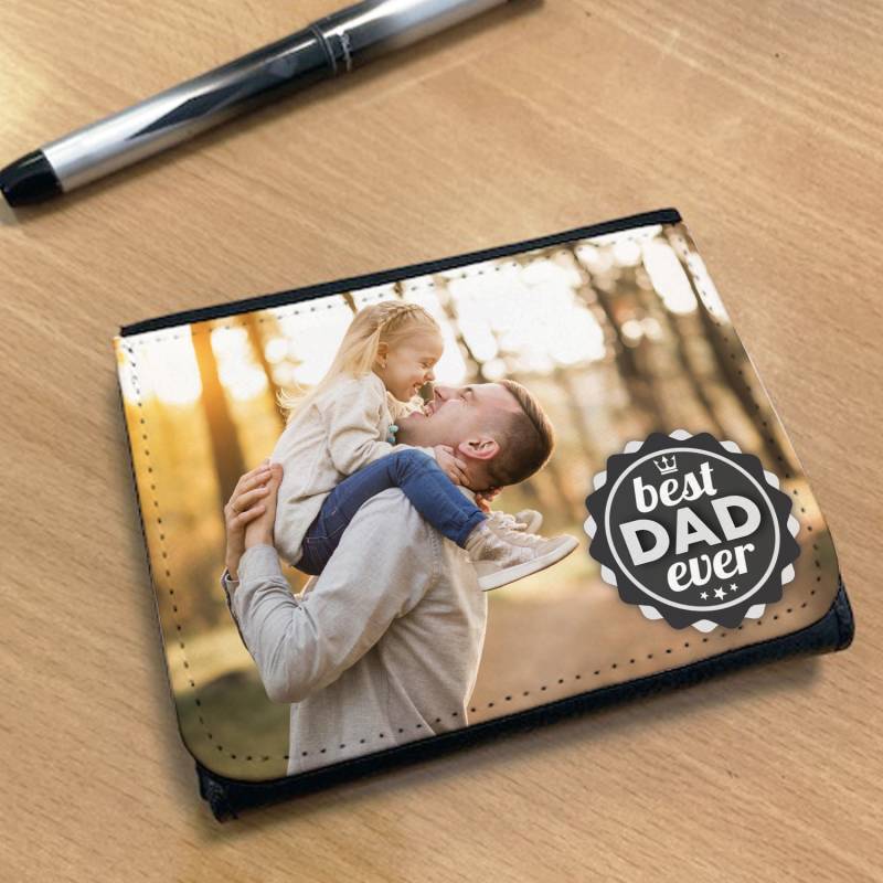 Best Dad Ever Wallet - Black