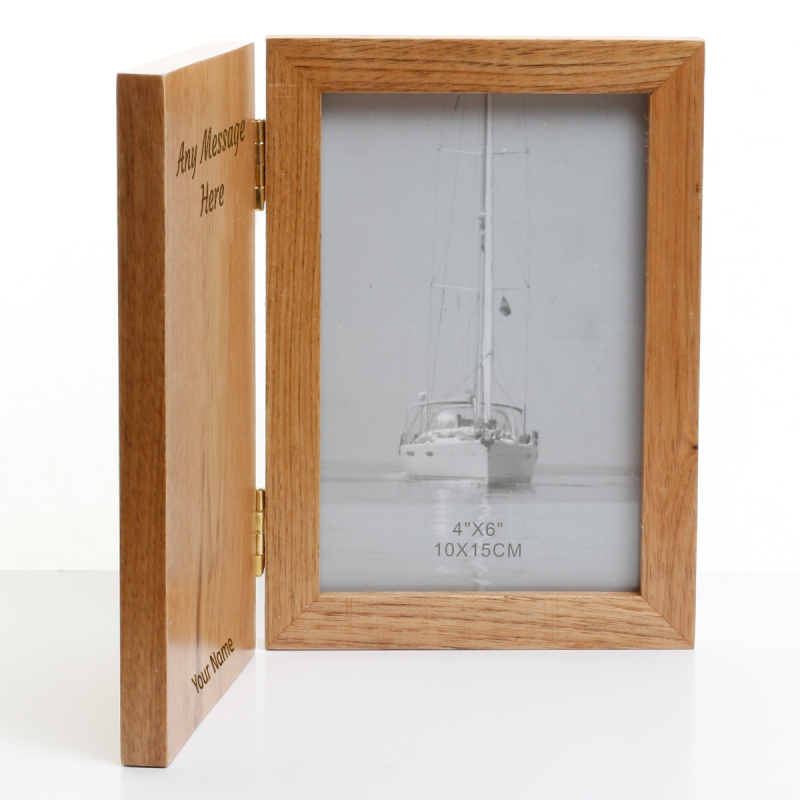 Personalised WoodenPhoto Book Frame