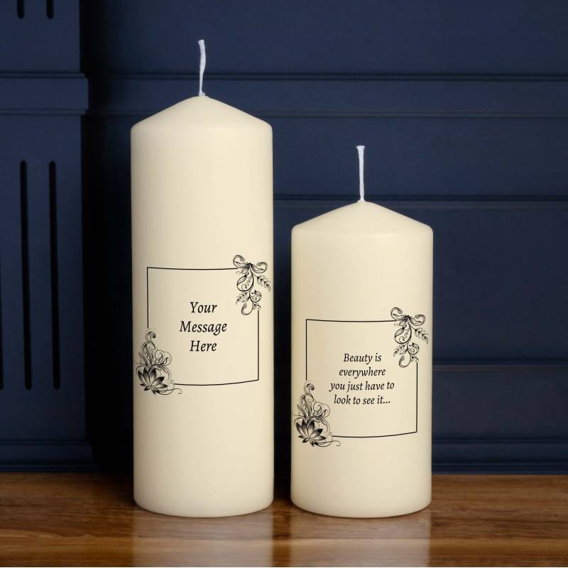 Any Message - Personalised Candle