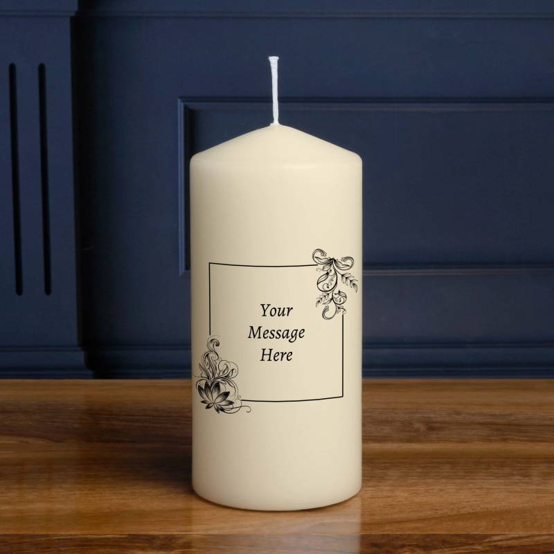 Any Message - Personalised Candle