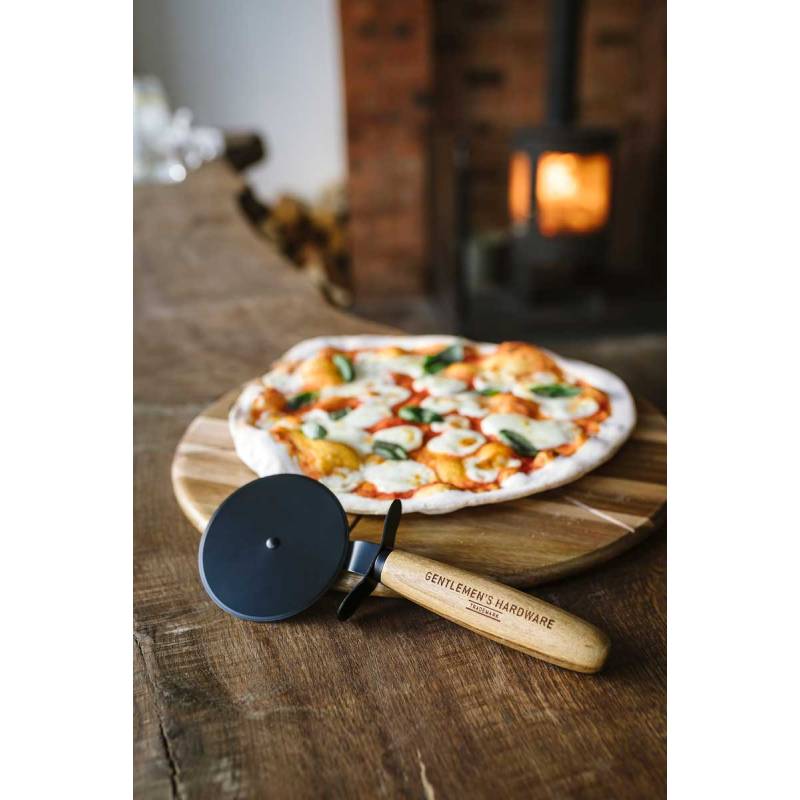 Pizza Cutter And Serving Board