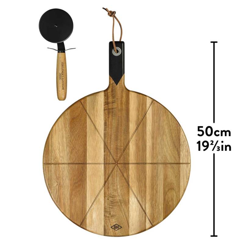 Pizza Cutter And Serving Board