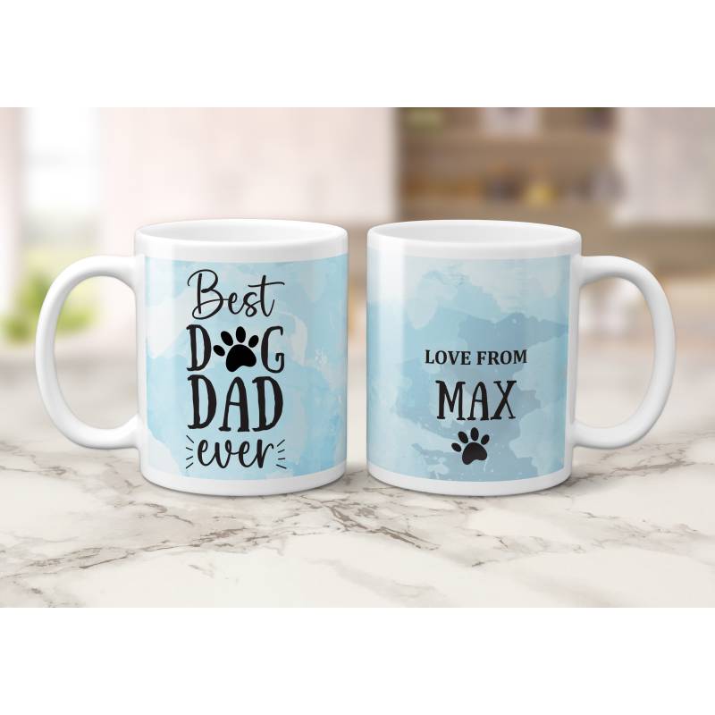 Best Dog Dad Ever - Personalised Mug