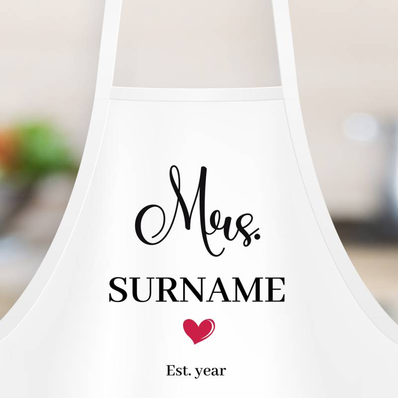 Mrs. Surname - Personalised Apron