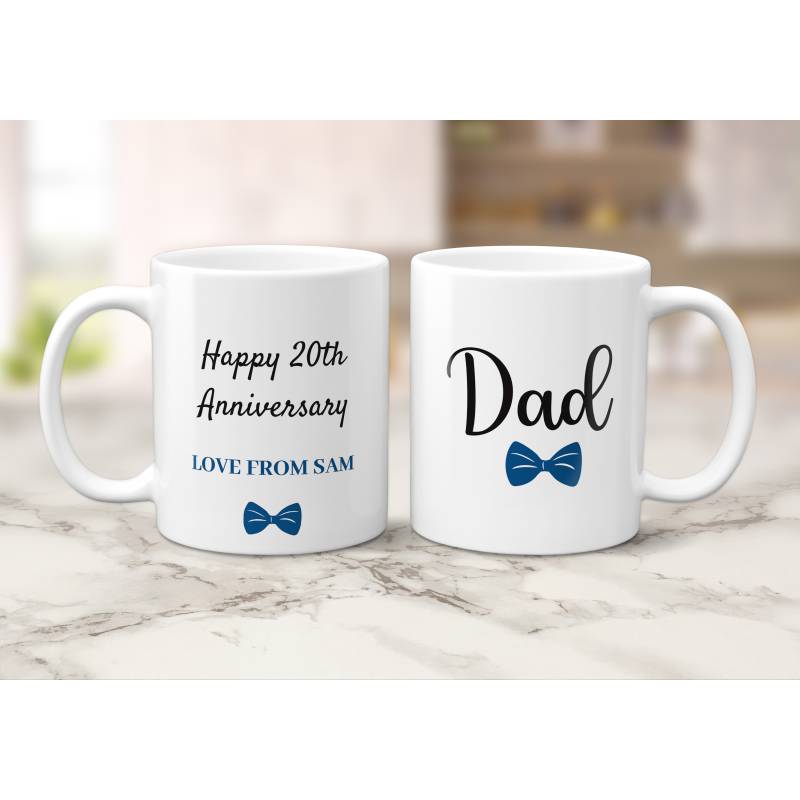 Mum and Dad and Any Message - Personalised Mug