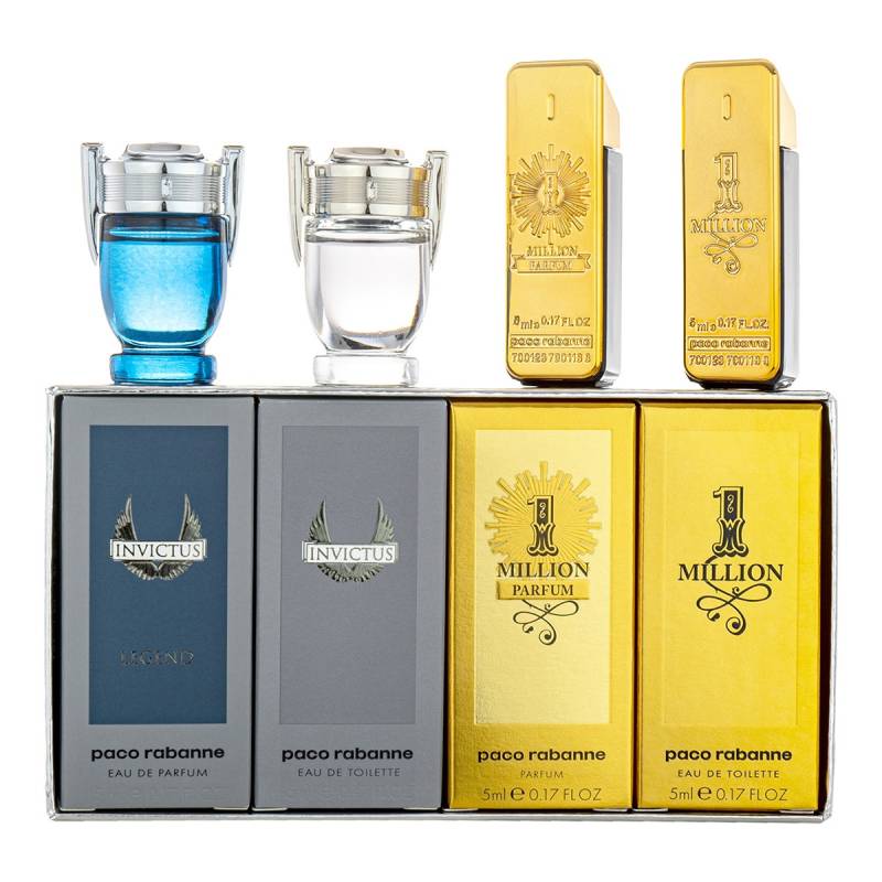 Paco Rabanne Men's 4 Piece Mini Collection