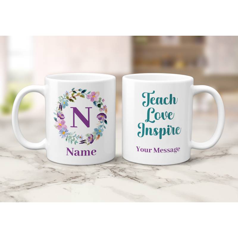 Teach Love Inspire - Personalised Mug