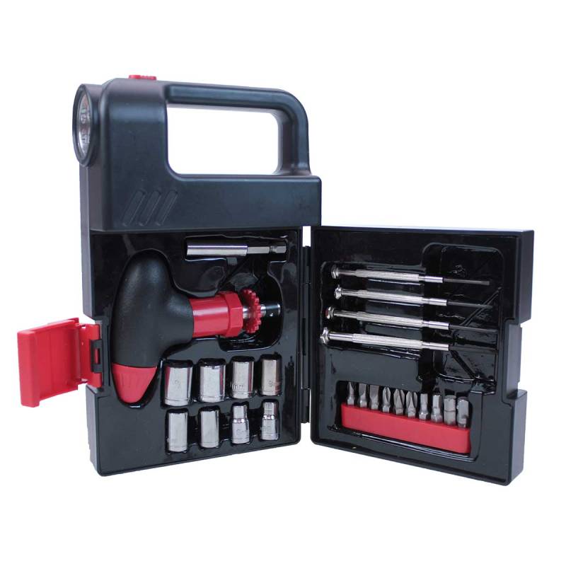 25 Piece Essential Torch & Tool Set